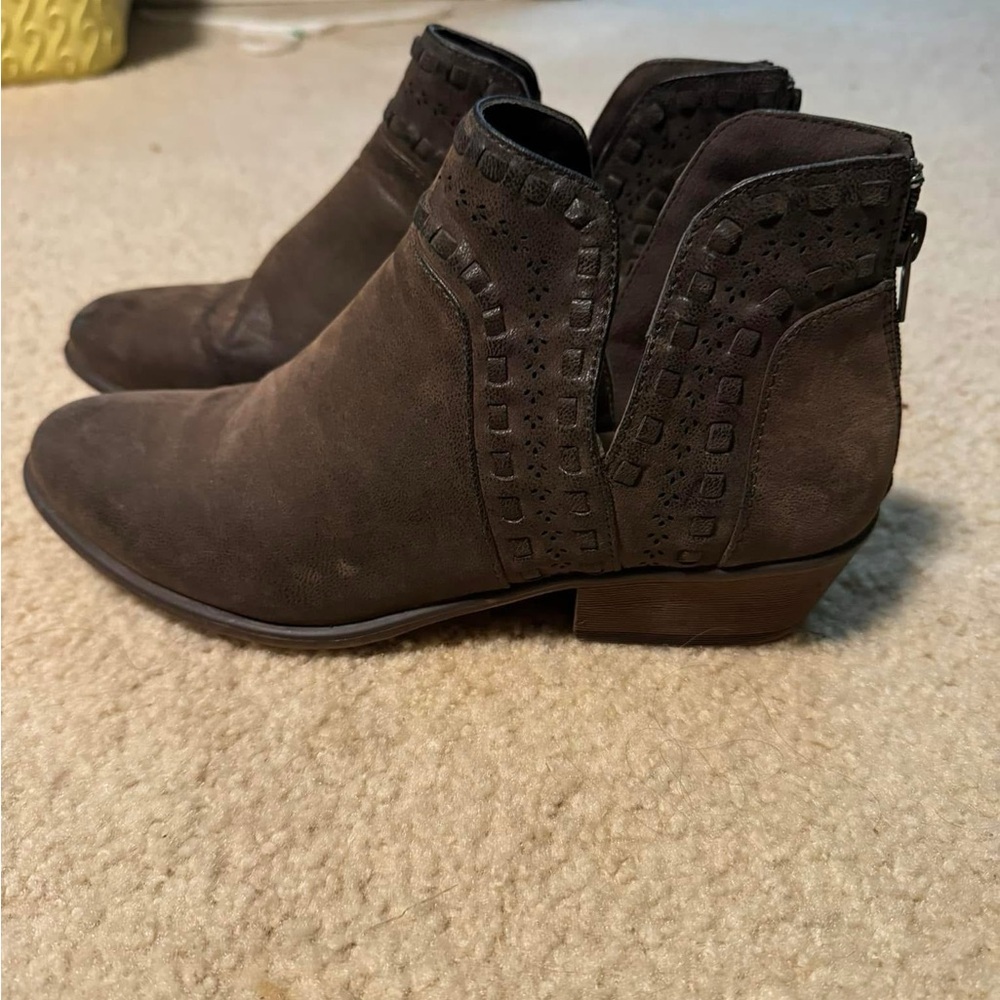 Elegant Brown Ankle Booties